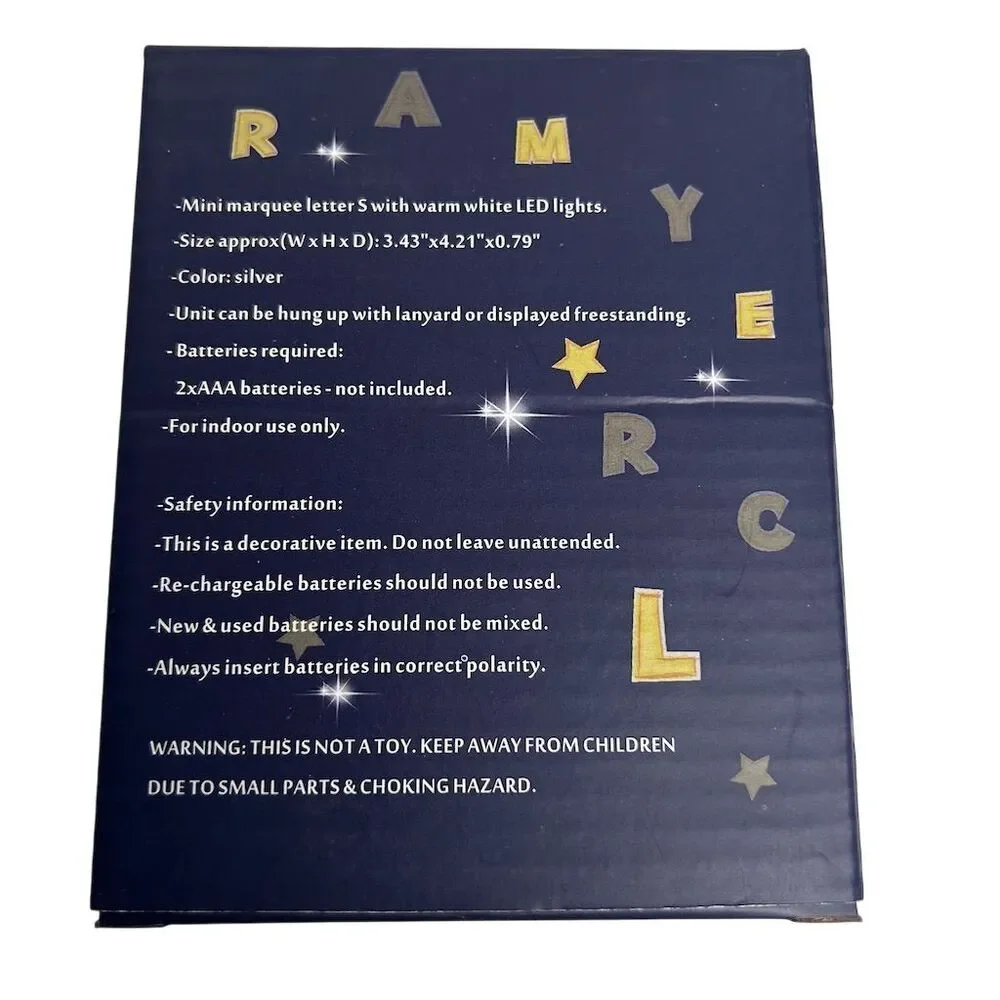 Delicore LED Marquee Light Letters 